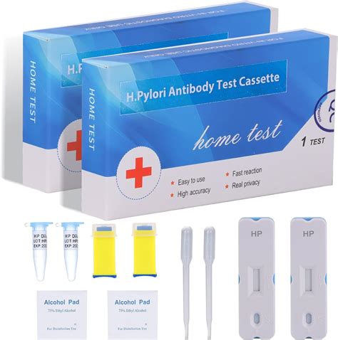 Amazon.com: H. Pylori，Helicobacter Pylori Detection 2 Test kit, 10-15 Minutes of Quick Home ...