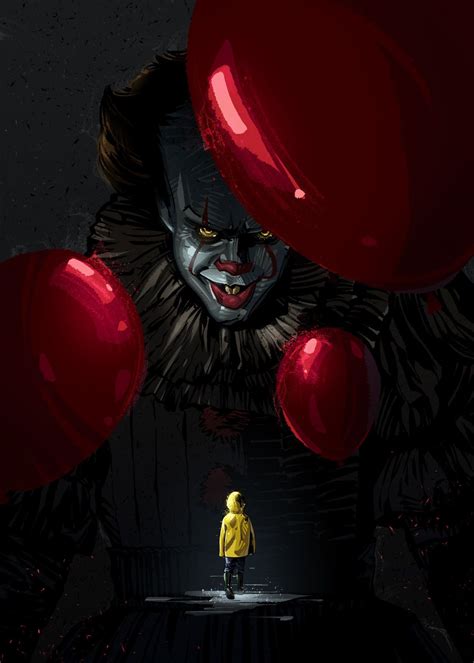 Pennywise | Horror movie art, Scary wallpaper, Pennywise poster