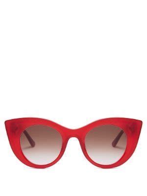 Pin by Suzi K on ~Summer Red~ | Red cat eye glasses, Red cat eye sunglasses, Retro sunglasses cateye