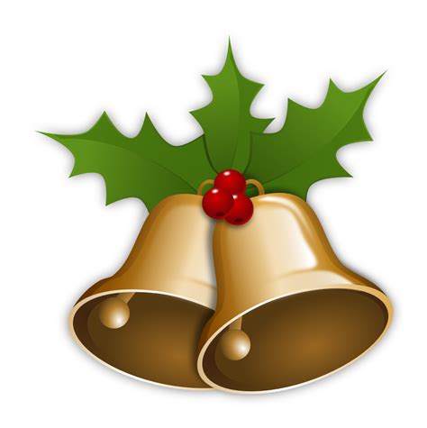 christmas bells no background - Clip Art Library