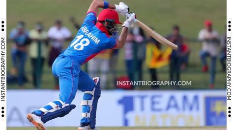 Ibrahim Zadran - Biography, Stats, Cricket Career, Age, Height, Wife And More - Instantbiography.com