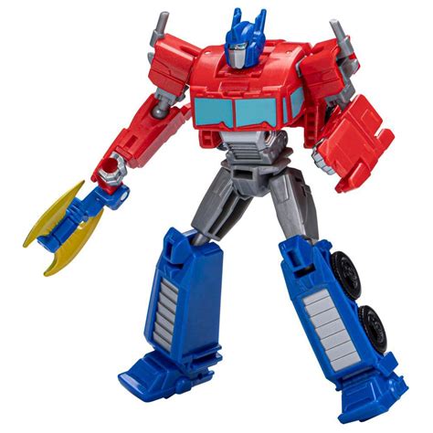 Transformers Toys EarthSpark Warrior Class Optimus Prime Action Figure ...