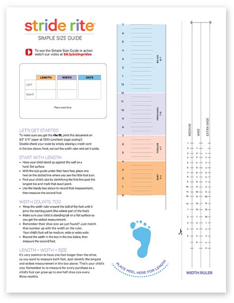 Toddler Shoe Size Chart Stride Rite - Apartments and Houses for Rent