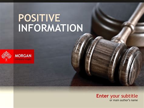 Lawyer PowerPoint Template #32099 - TemplateMonster