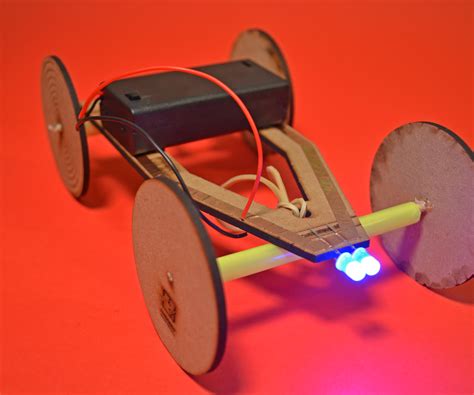 Electric Rubber Band Car : 9 Steps (with Pictures) - Instructables