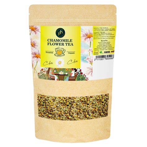Organic Chamomile Flower Tea 25 gm - PH Organic Foods