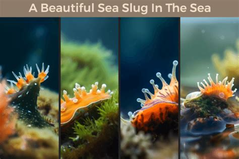 A Beautiful Sea Slug in the Sea Art Graphic by samopernaart · Creative ...