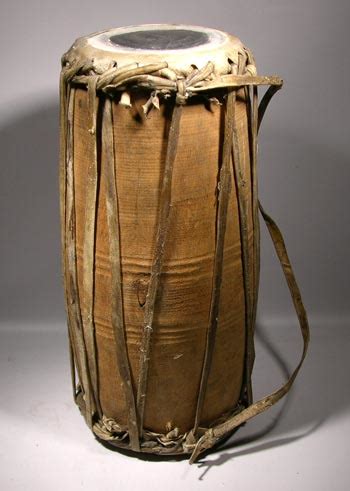 Djembe drum, 9x17 inches, African instrument, wood and goat skin drum ...