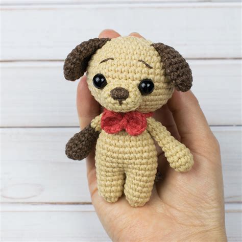 Tiny puppy amigurumi pattern - printable PDF – Amigurumi Today Shop