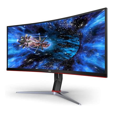 AOC 34in WQHD VA 144Hz FreeSync Curved Gaming Monitor (CU34G2X) - Umart ...