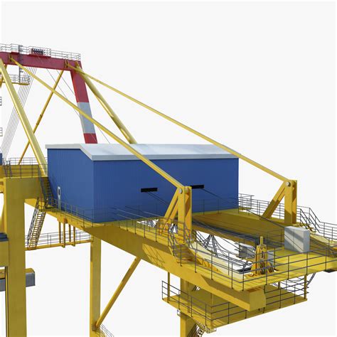 container crane 3d model