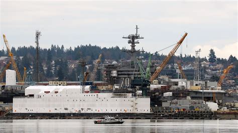 Shipyard's aircraft carrier dry dock upgrades estimated at $667 million