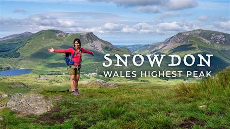 Hiking Mount Snowdon: the HIGHEST PEAK in Wales UK - YouTube