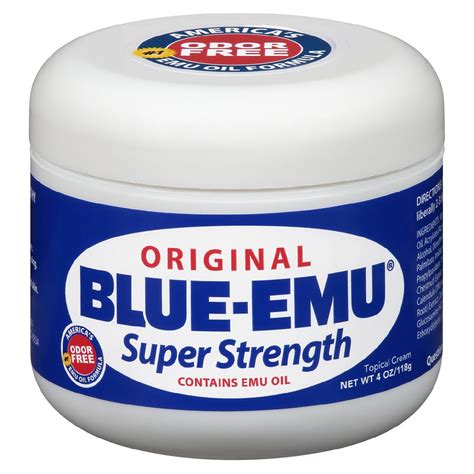 Blue-Emu Original Super Strength Pain Relieving Cream | Walgreens