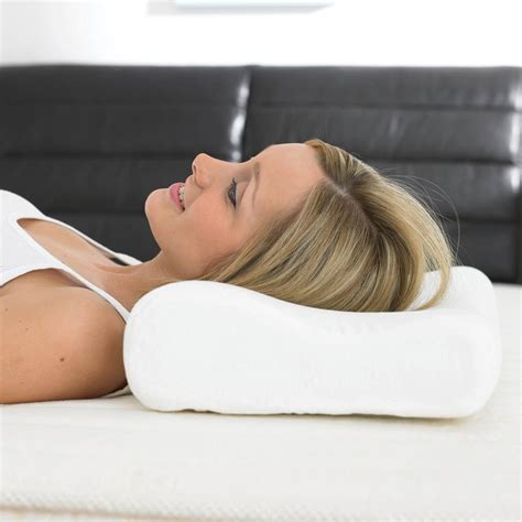 Orthopedic Memory Foam Soft Pillow for Neck Pain with Removable Zipper Cover., नरम तकिया, सॉफ्ट ...