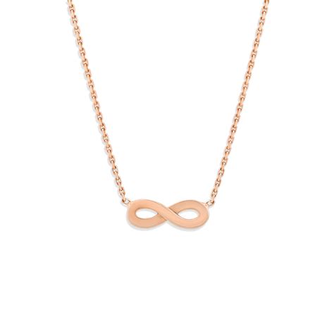 14K Rose Gold Infinity Necklace, 18" | Borsheims