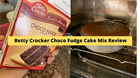 Betty Crocker Choco Fudge Cake Mix Review - Mishry