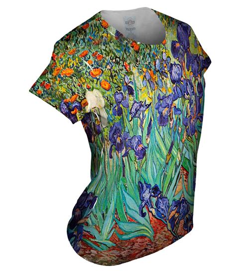 Vincent Van Gogh - Irises (1889) Womens Top | Yizzam