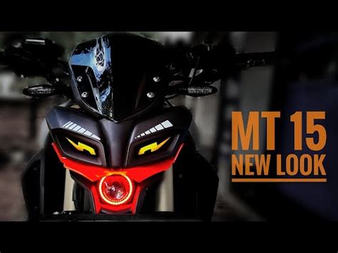 Yamaha MT 15 Crazy Modification | MT 15 Headlight Modify | Killer Look | Kerala Modification MT ...