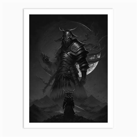 Samurai Warrior Japan Japanese Katana Manga katana Art Print by ...