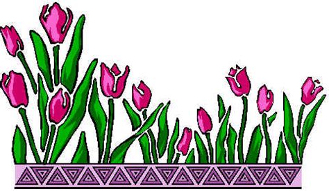 Gambar Tulip Stencil Free Download Clip Art Gifs Frame Gambar Bunga di ...