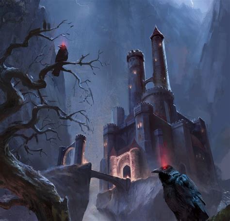 Castle Ravenloft - Curse of Strahd - 5etools | Fantasy concept art, Gothic fantasy art, Dark ...