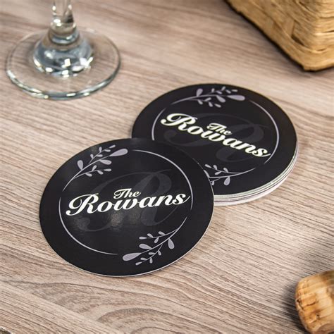 Paper Coasters - 3.5" Round | Paper Coasters - 24HourWristbands.Com