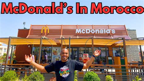 Eating McDonald's in Agadir, Morocco 🇲🇦 BLEW OUR MINDS! (Exclusive Menu ...