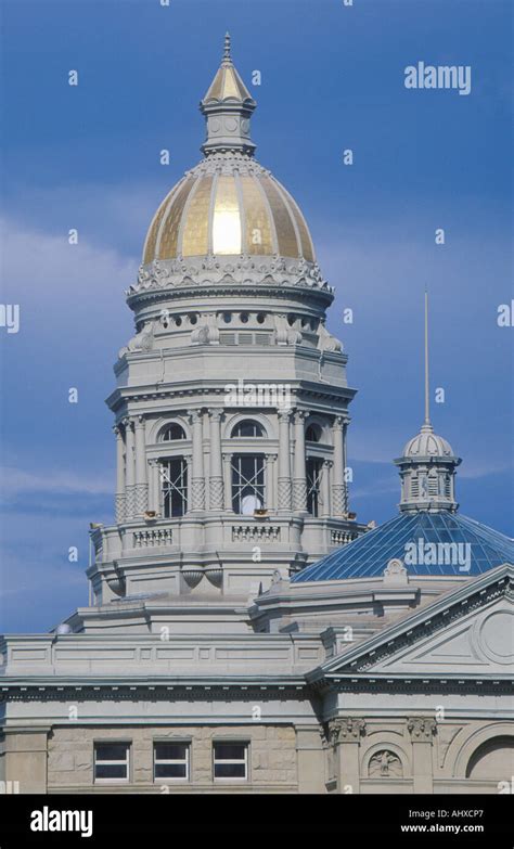 State Capitol of Wyoming Cheyenne Stock Photo - Alamy