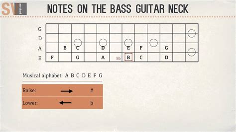 How to find all the notes on the bass guitar in 5 minutes - YouTube