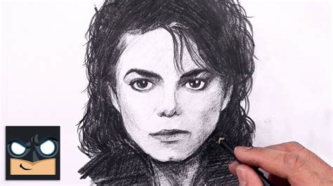 How To Draw Michael Jackson | Sketch Tutorial - YouTube