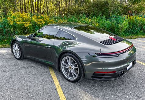 DT: 2020 Porsche 992 Carrera 4 Aventurine Green Metallic | PCARMARKET