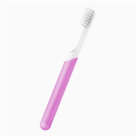 quip Electric Toothbrush, Built-In Timer + Travel Case, Magenta Plastic ...