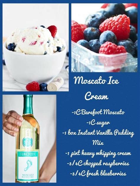 Moscato ice cream Pampered Chef Ice Cream Maker Recipe, Pampered Chef Desserts, Ice Cream Maker ...