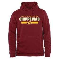 Central Michigan Chippewas Stadium Athletic Arch & Logo Pullover Hoodie ...