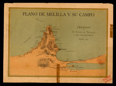 Plan of Melilla (1893) | How to plan, Melilla, Old maps