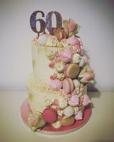 60th birthday cake | 65 birthday cake, Birthday cake for mum, Mom cake