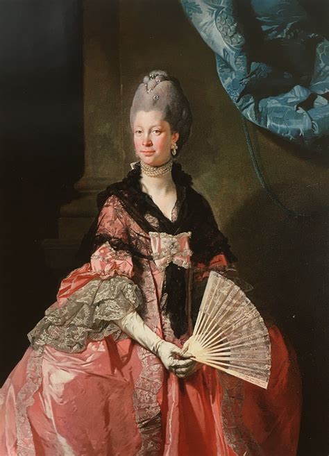 Johan Zoffany, "Queen Charlotte", 1771. Schloss Marienburg, Pattensen ...