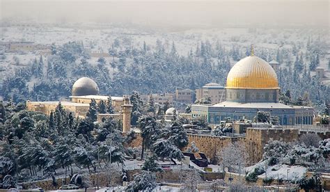 Does It Snow In Jerusalem? Does It Snow In Israel? - WorldAtlas