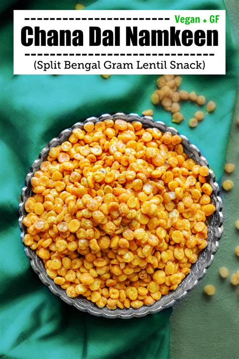 Chana Dal Namkeen Recipe (Bengal Gram Lentil Snack)