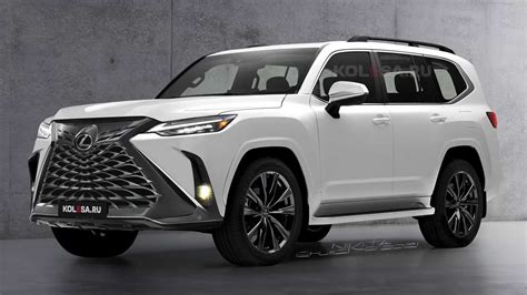 Next-Gen Lexus LX Rendered Imagining New SUV With Massive Grille