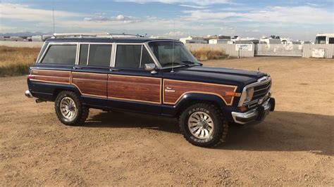 Denver 1986 Jeep Grand Wagoneer V8 All Original Restored Beautiful ...