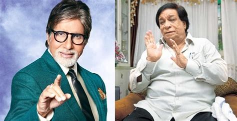 Amitabh Bachchan welcomes Kader Khan back to films! - Bollywoodlife.com