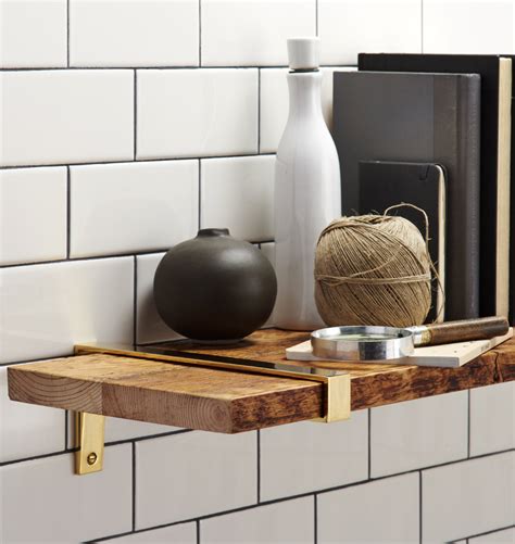 Brass Shelf Brackets | Centsational Style