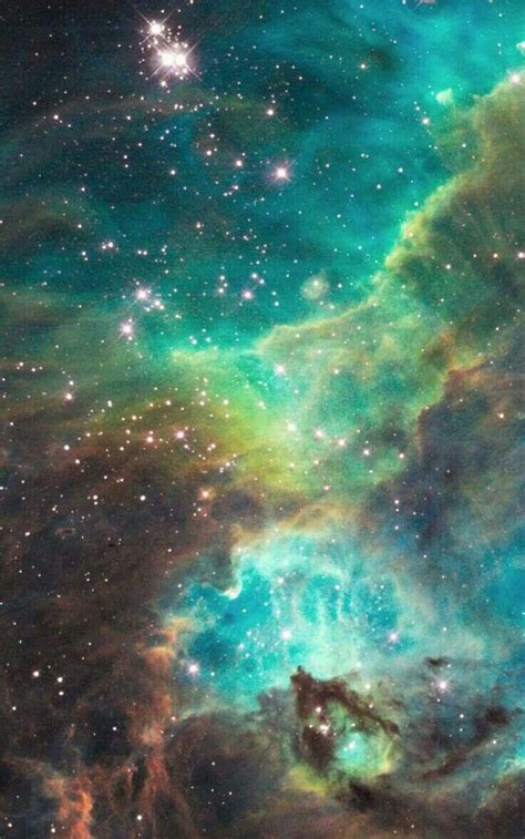 Turquoise Cosmos, Hubble Space Telescope, Space And Astronomy, Nasa Space, Telescope Images ...