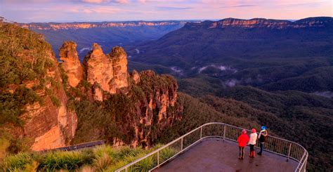 Echo Point Lookout (Three Sisters) in Katoomba | Hiking the World