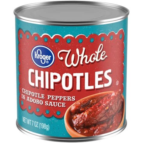 Kroger® Gluten Free Whole Chipotle Peppers in Adobo Sauce, 7 oz - Smith’s Food and Drug