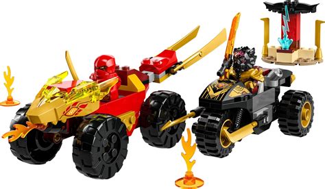 LEGO 71789 Ninjago Dragons Rising Kai and Ras's Car and Bike Battle | BrickEconomy