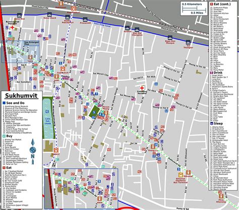 Sukhumvit-map - Beachmeter