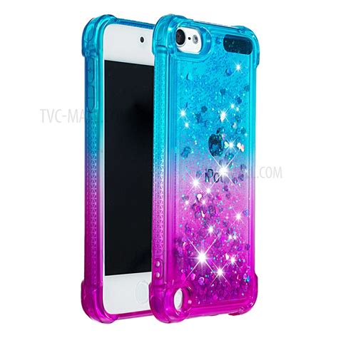 Wholesale Gradient Glitter Powder Quicksand TPU Case for iPod Touch (2019) / Touch 6 / Touch 5 ...